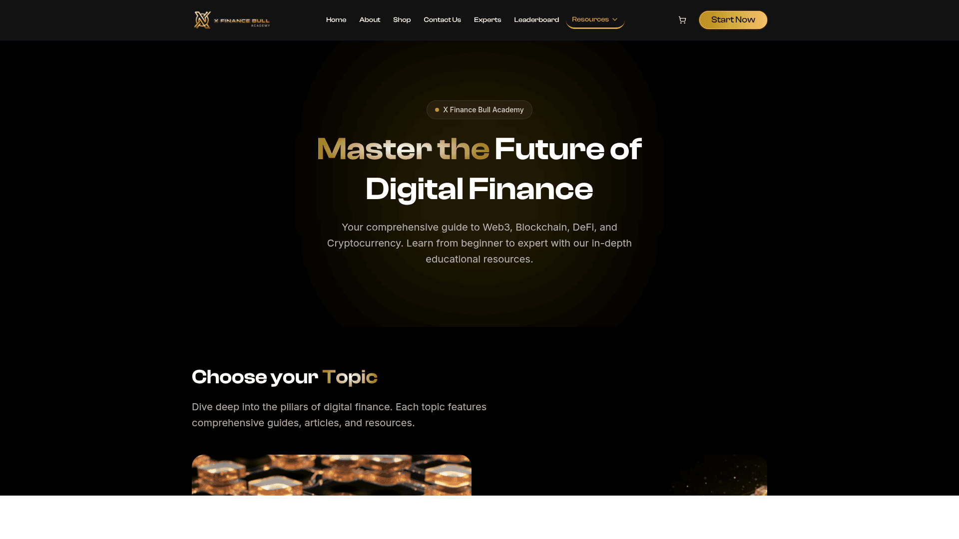 X Finance Bull — Web3 & DeFi Academy screenshot 1